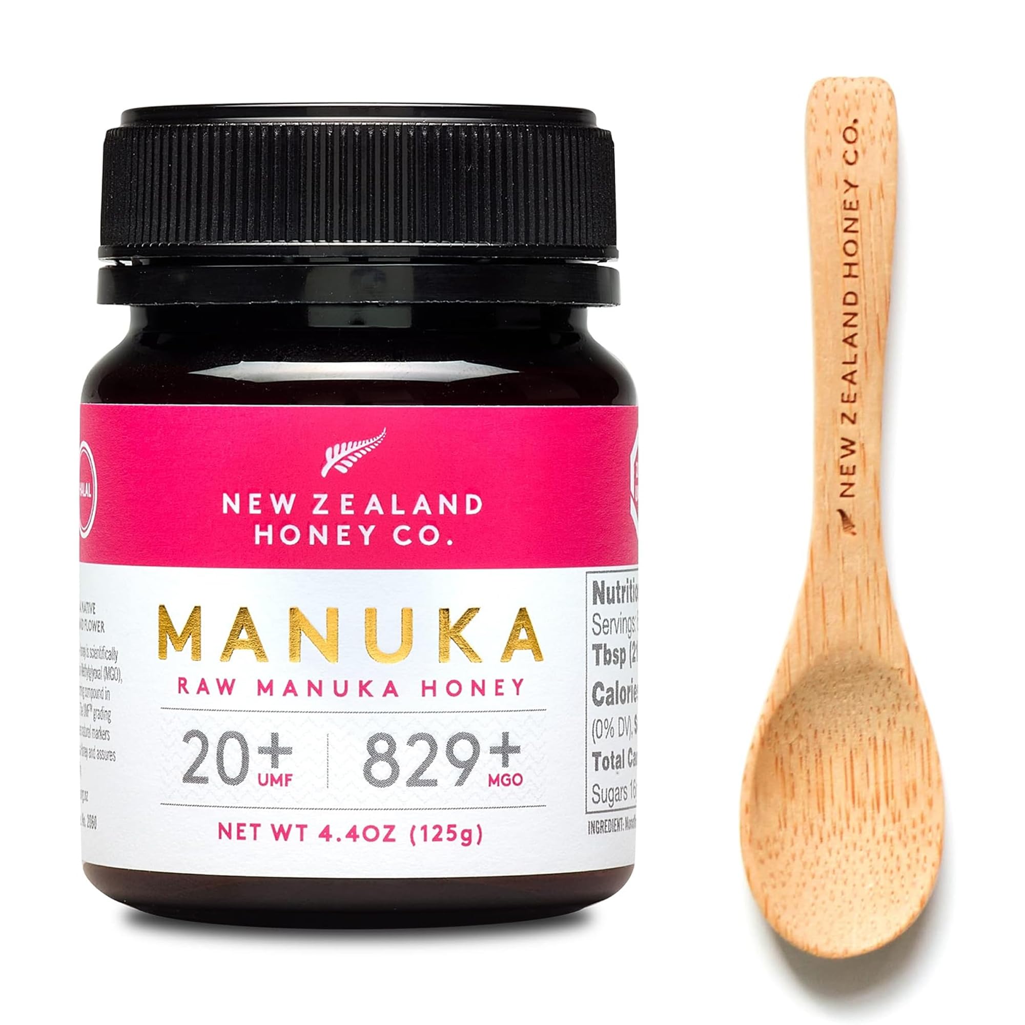 Amazon.com : New Zealand Honey Co. Raw Manuka Honey UMF 20+ | MGO