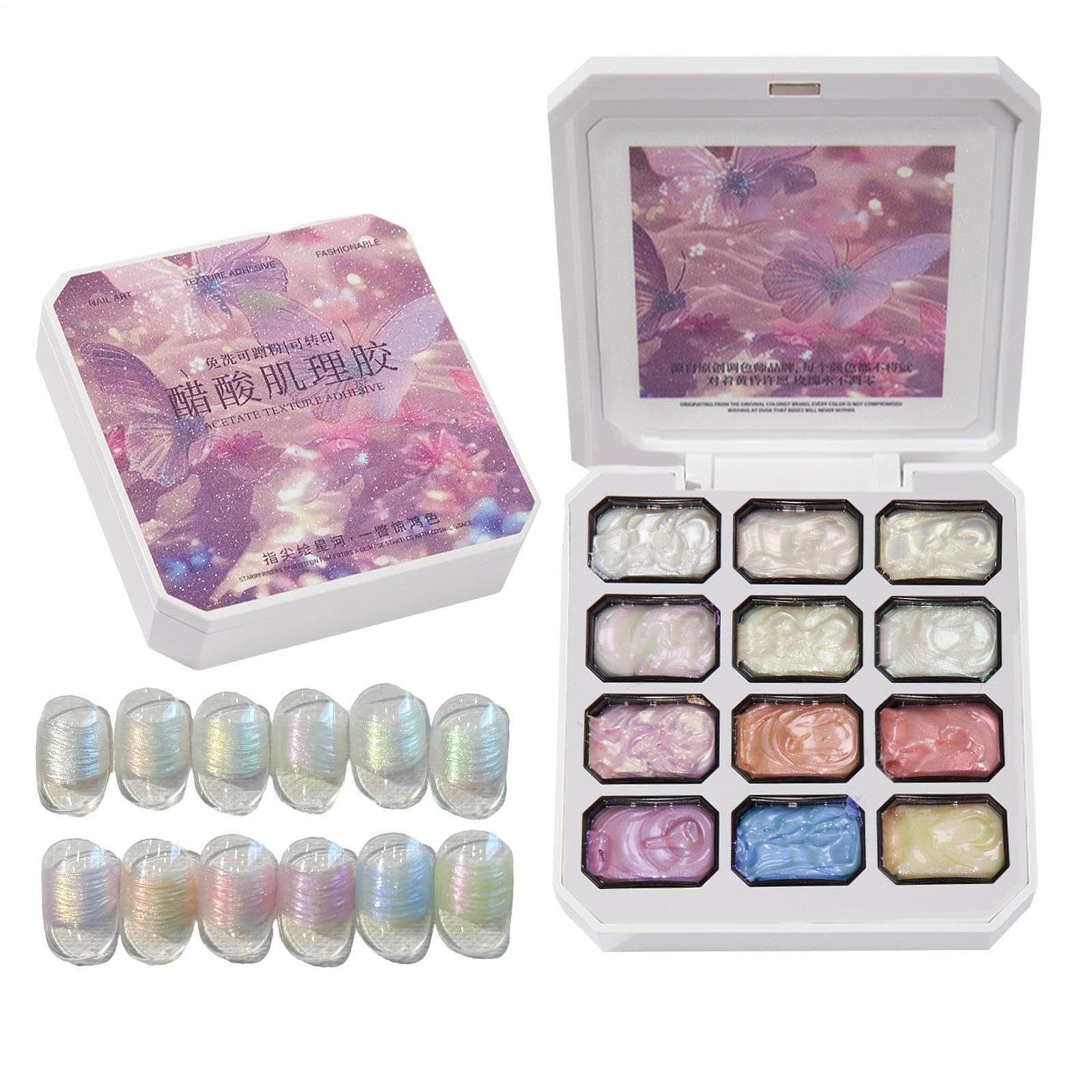 Gel de toque para uñas profesional con 12 compartimentos de alta gama 8