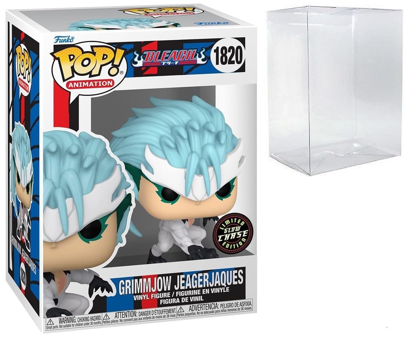ファンコ　ポップ　アニメーション　ブリーチ　グリムジョー・ジャガージャック Amazon.com: POP Anime: Bleach - Grimmjow Jeagerjaques (Glow-in-The