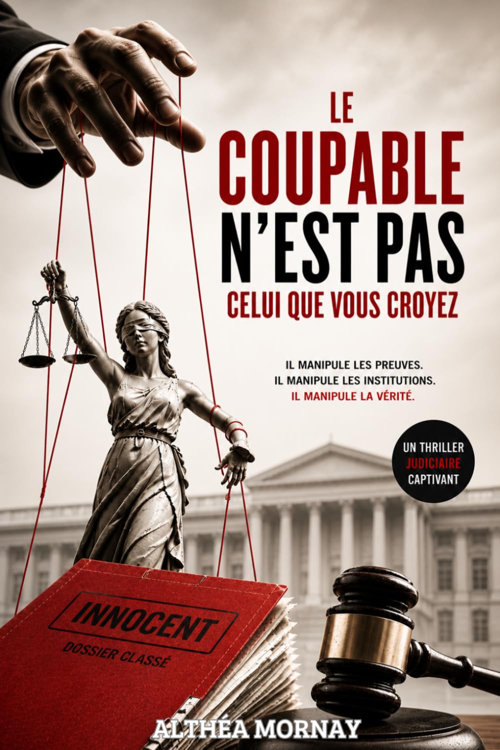 Le coupable n'est pas celui que vous croyez: Un thriller psychologique judiciaire absolument captivant