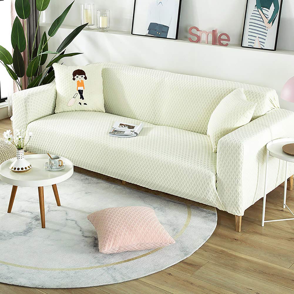 Pure Color Couch Cover,All-including Universal Sofa Cover,Simple Modern Four Seasons Universal Sofa Protector