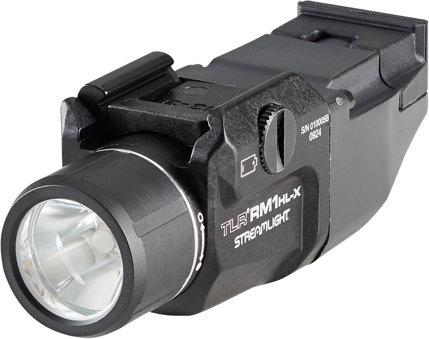Streamlight 69483 TLR RM 1 HL-X 1000-Lumen 22000-Candela Rail-Mounted Rechargeable Tactical Flashlight with Strain Swap, Key Package, Mounting {Hardware}, and Rechargeable Battery, Black