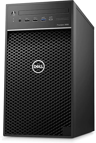 Dell Precision 3650 Desktop Tower Workstation Intel Core i7-11700 (8 núcleos) 32 GB RAM 512 GB PCIe SSD Dual (2) NVIDIA Quadro T1000 Windows 10 PRO