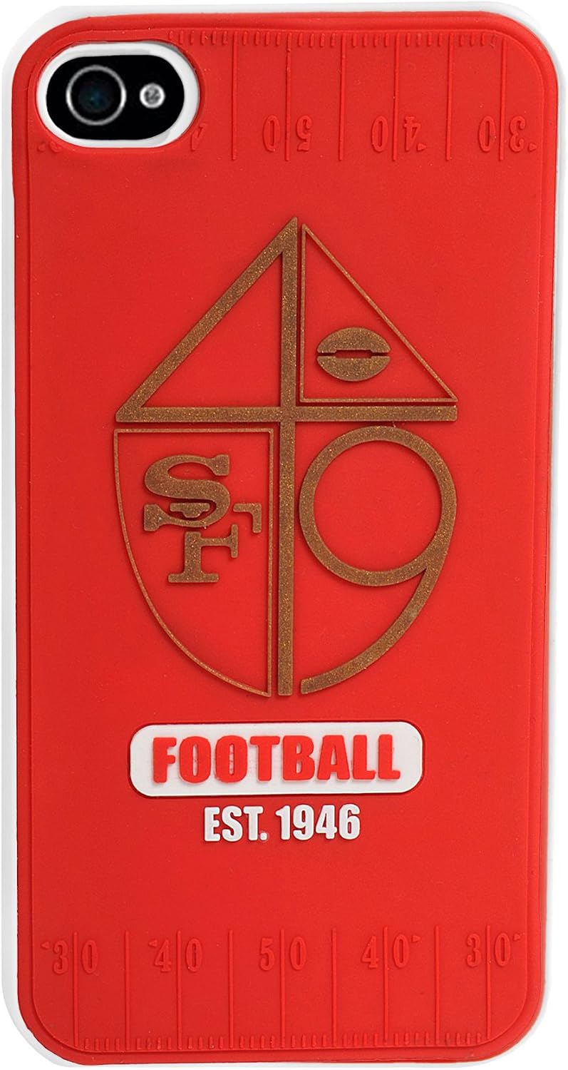 FOCO Forever Collectibles San Francisco 49ers Retro Hard Snap-On Apple iPhone 4 & 4S Case