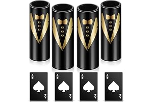 Groomsmen Perfect Gift Set: 12-Gauge Tumbler & Poker Bottle Opener CC MultiTool