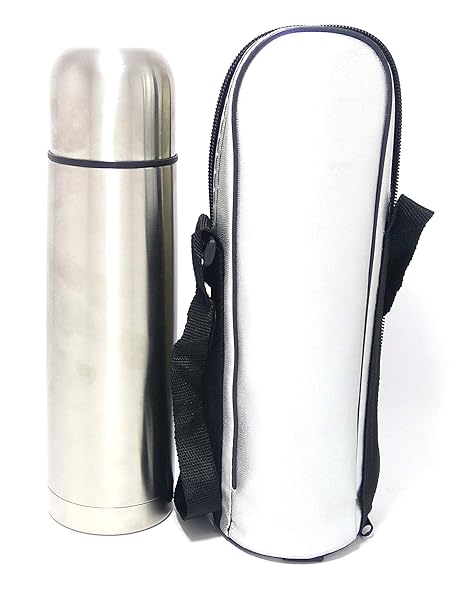 THERMOSTEEL Vacuum Flask Cello 1000ML Tea Kettle Stainless Steel