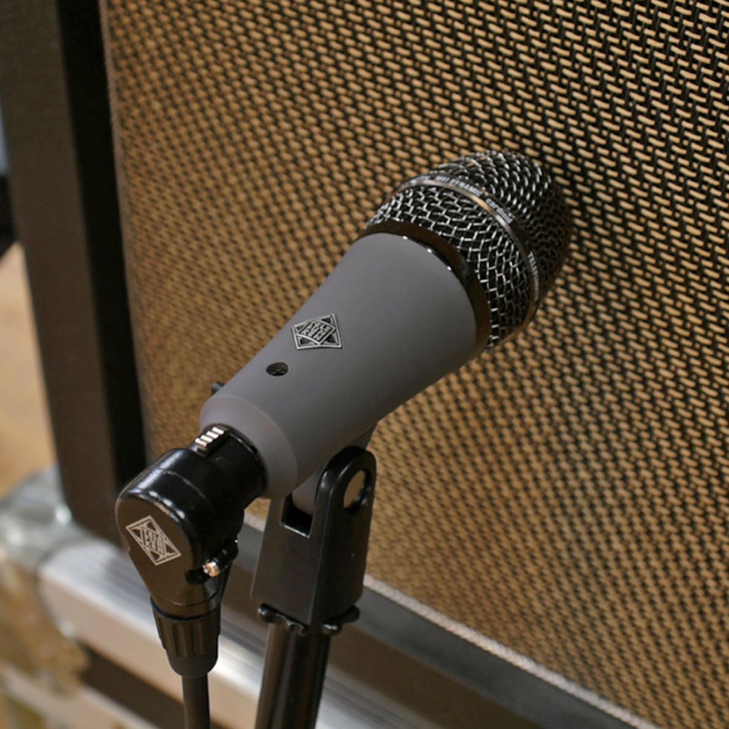 Telefunken M81-SH dynamiczny mikrofon ze statywem keepdrum półwysokim