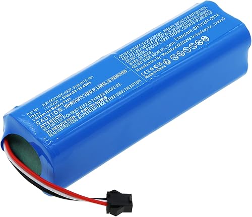 Miniatura 1 de Synergy Digital Batería de aspiradora, compatible con la aspiradora Proscenic M7 Pro, (iones de litio, 14.4 V, 6700 mAh) ultra alta capacidad,
