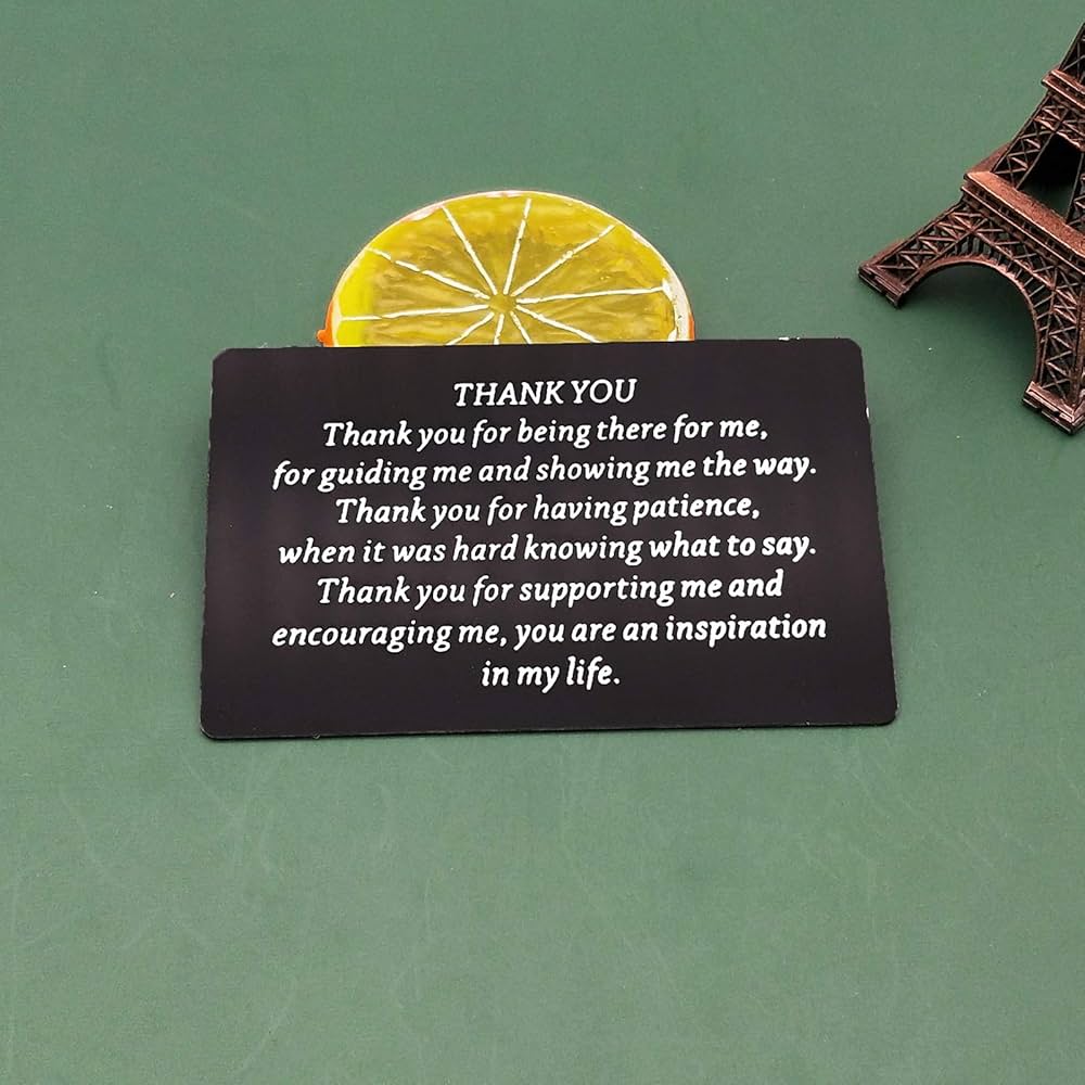 Appreciation Greeting Card | Impactful Thank You Card | Inspirational Appreciation | Thoughtful Gesture Card | Gratitude Card | Encouraging Words | Retirement Card