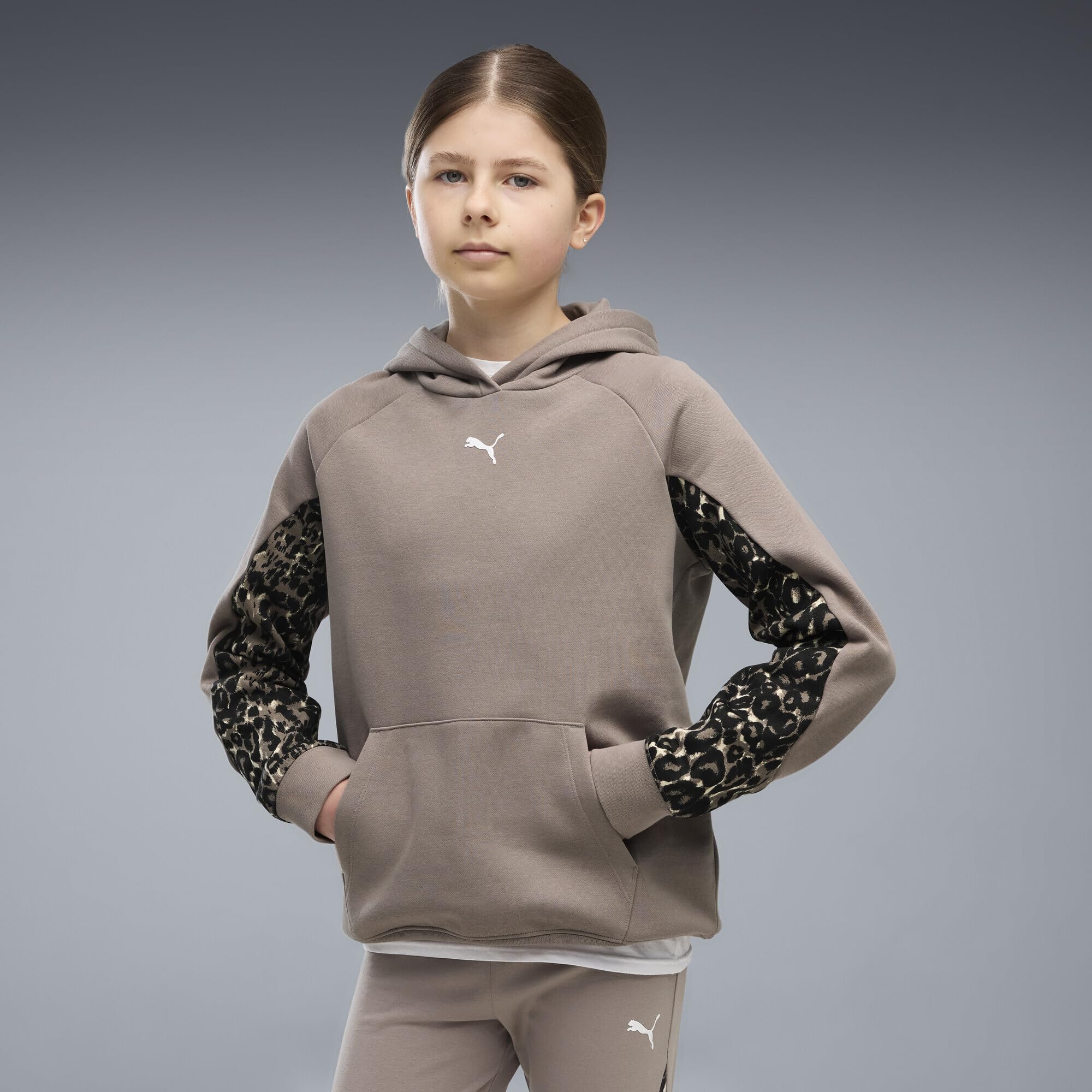 Puma Puma Sport Animal Hoodie FL G Sudaderas con Capucha Niñas (Pack de 1)