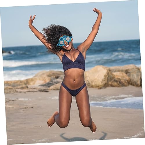 Miniatura 7 de CRAFTHROU Shark Glasses Hawaii Decor Prom Glasses Hawaiian Glasses Animal Abs Decorative Mirror Animal Decor Mariposas Decorativas Para Pared Prom