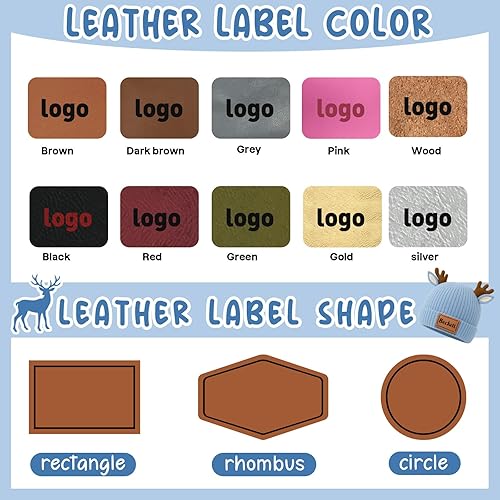 Miniatura 7 de Gorro personalizado para bebé recién nacido, gorro de ciervo personalizado de 12 a 36 meses, regalos personalizados para bebés para niños y niñas