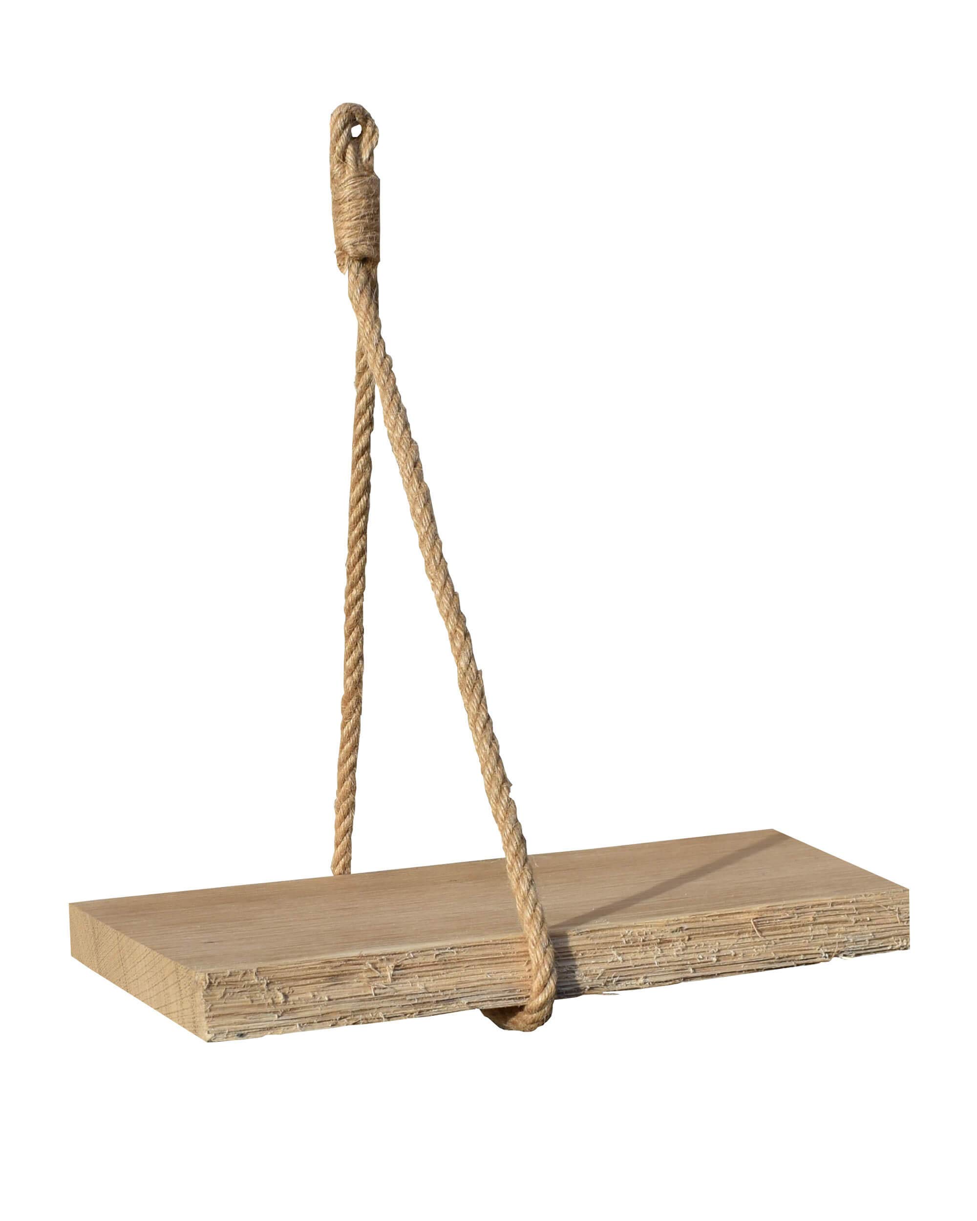 Natural Rope Shelf Bracket, Brown - Image 3