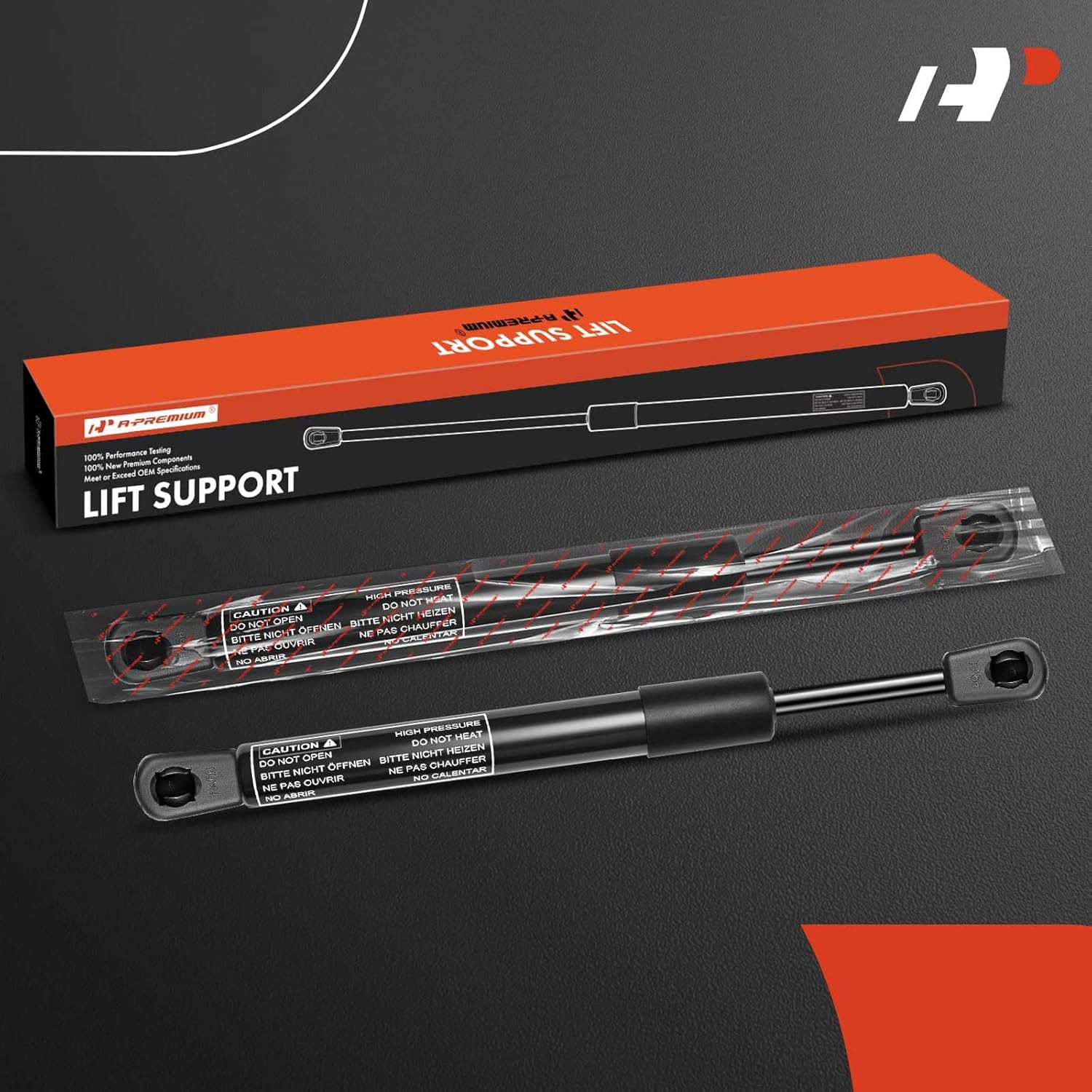 A-Premium Rear Tailgate Lift Supports Shock Struts Replacement for Ford Expedition 1997-2002 Lincoln Navigator 98-02 2-PC Set