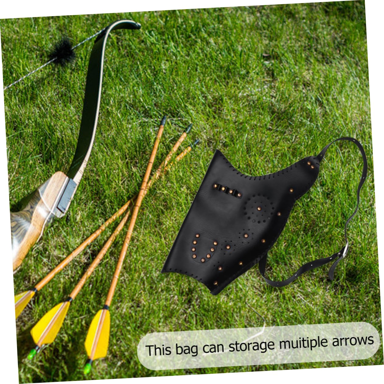 NAMOARLY Handmade Pouch for Leather Bag Arrow Capsule Sleeve Bag