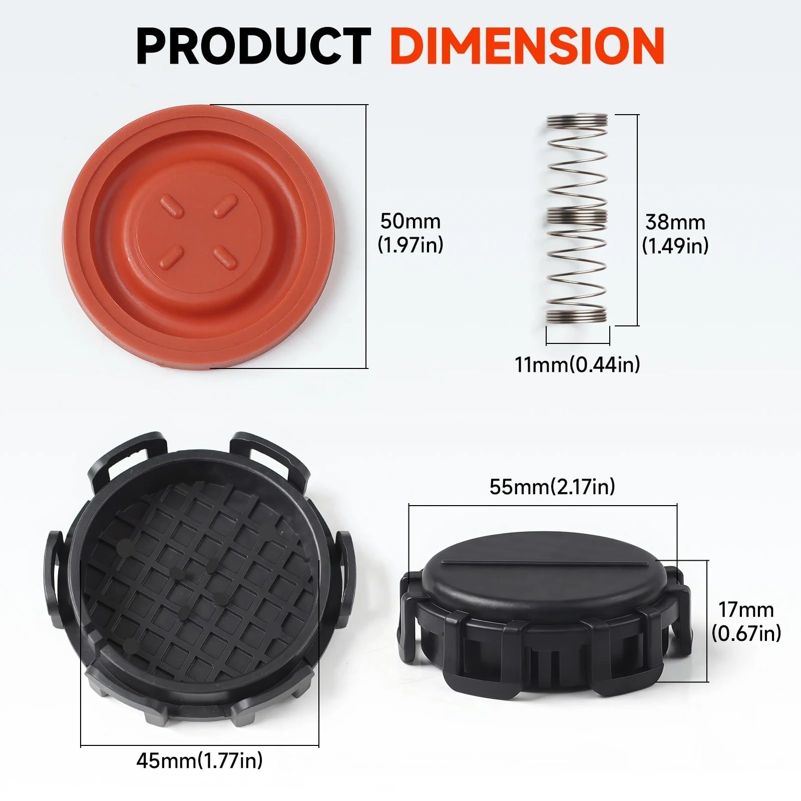 Coperchio Valvola Per Ford Per C-MAX Per Fiesta VI Per Focus II Per Fusion Accessori Per Riparazione Membrana Kit Coperchio Valvola PCV Per Auto Testa