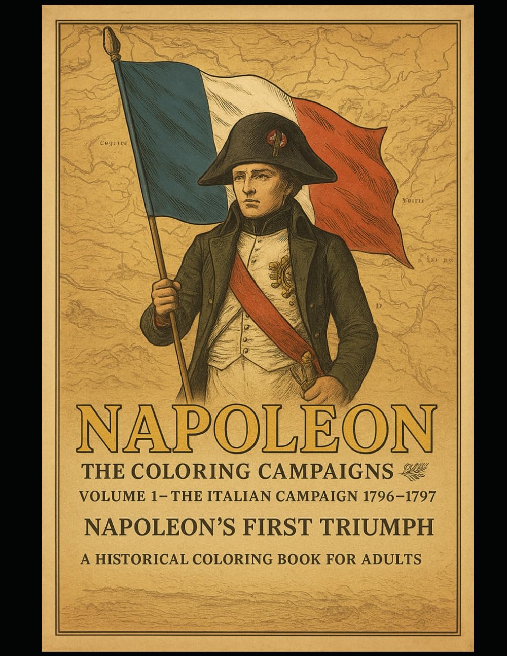 Napoleon: The Coloring Campaigns Volume 1 — The Italian Campaign 1796–1797 Napoleon’s First Triumph A Historical Coloring Book for Adults (Historical Warriors Coloring Book Series)