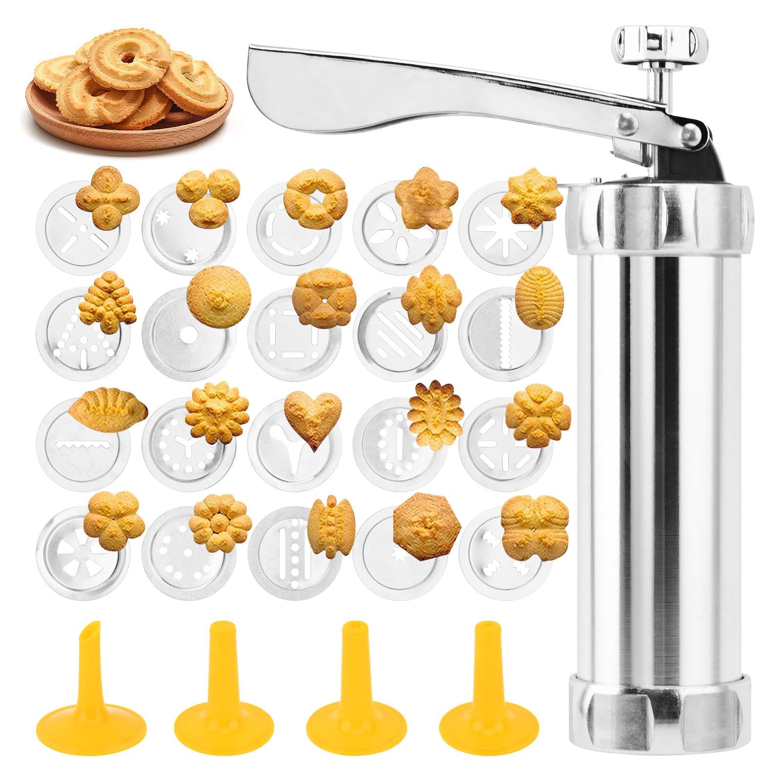 Photo 1 of Quixleen Cookie Press Gun with 20 Discs