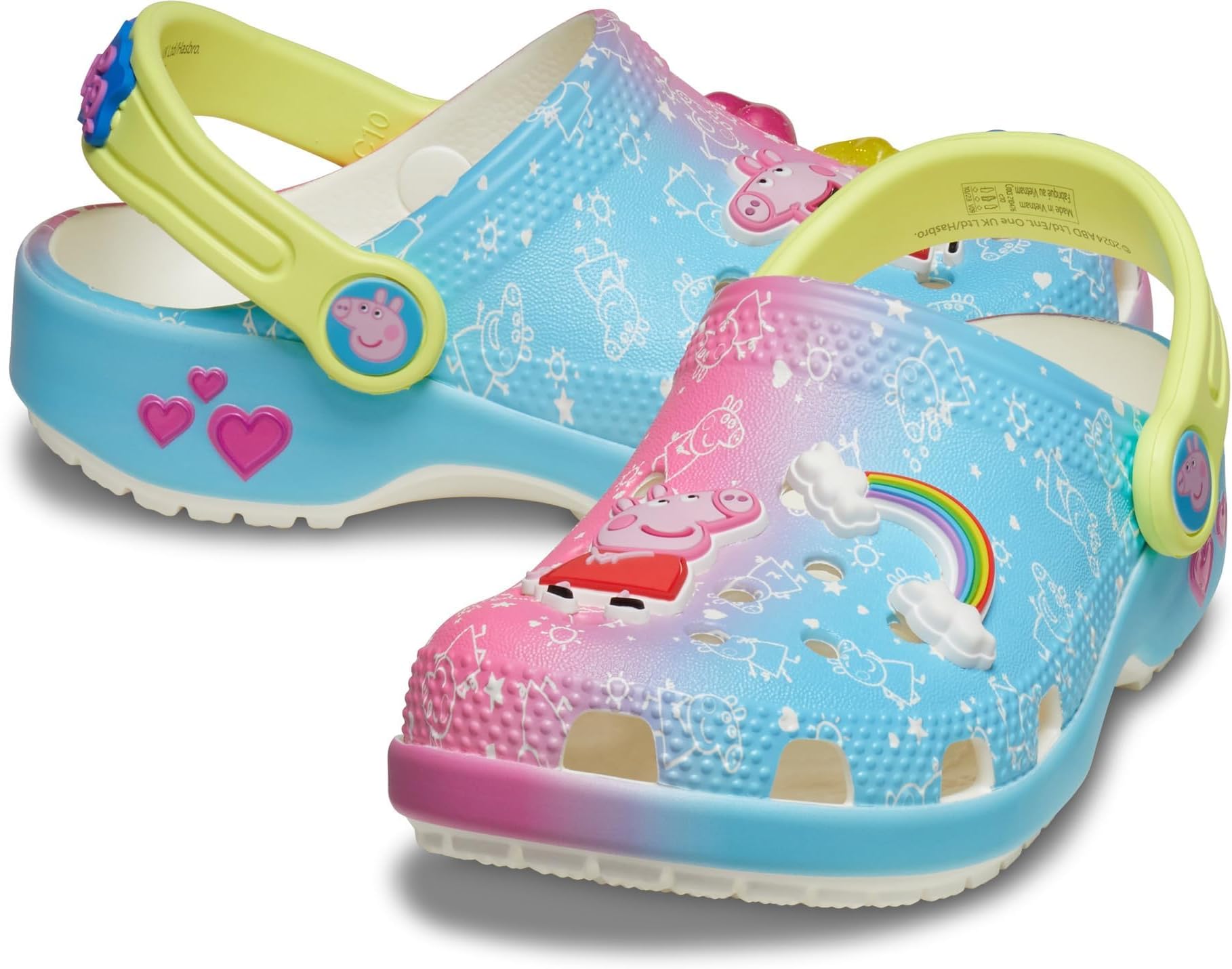 Crocs Kids' Classic Peppa Pig Clogs