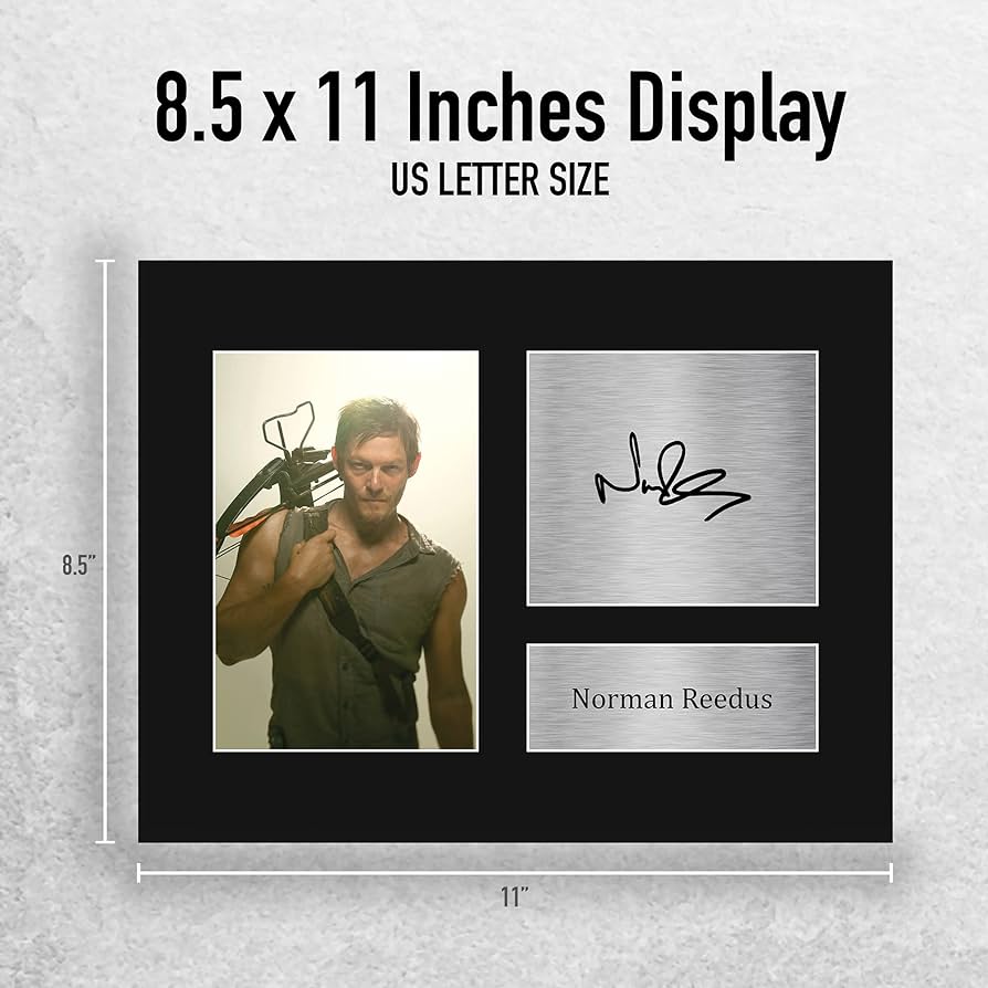 Amazon.com: HWC Trading Normal Reedus Walking Dead Gifts USL