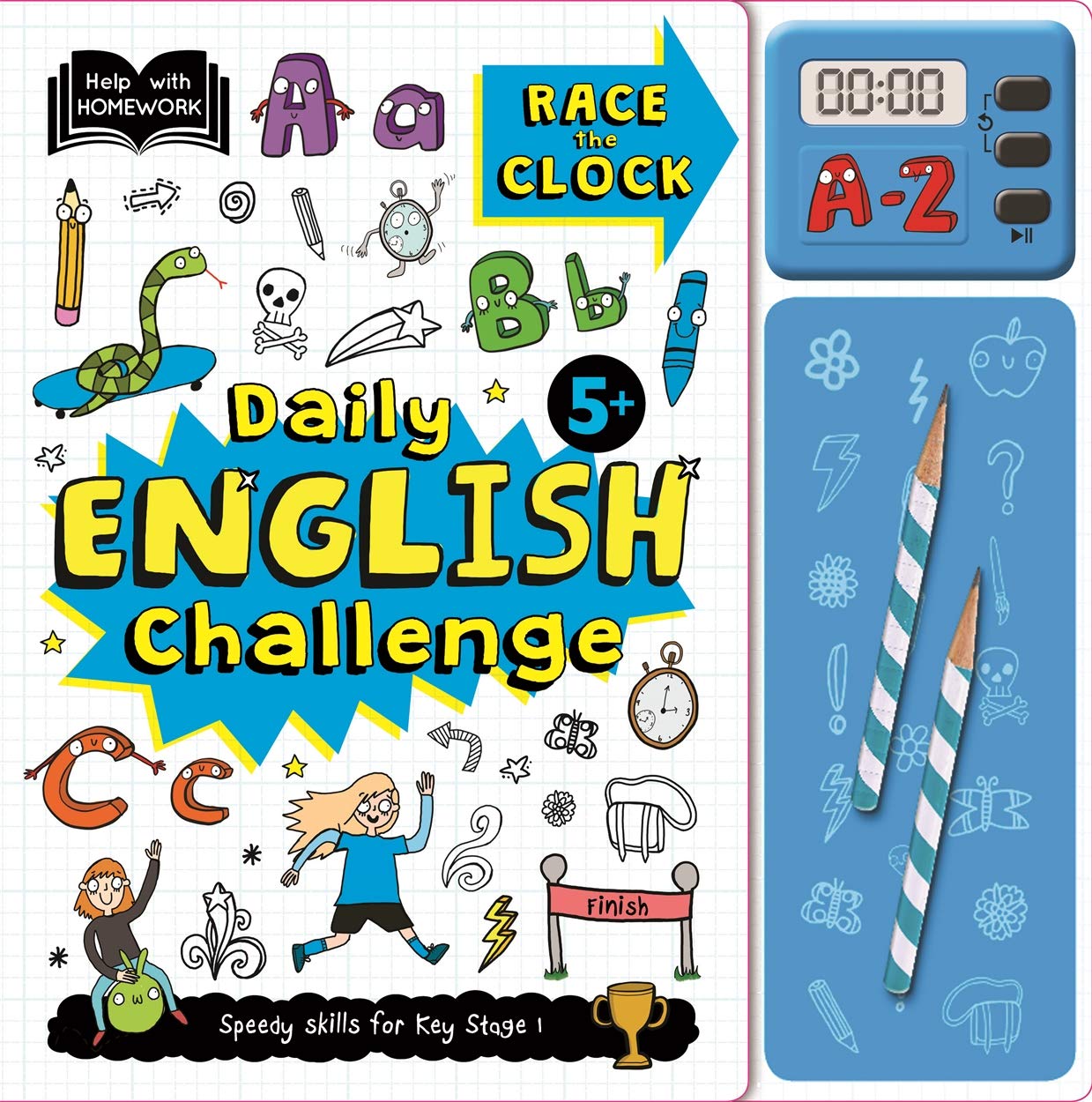 Help With Homework: Race the Clock Da Books, Igloo Hardback New
