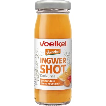 Voelkel Ginger Shot Turmeric 8 x 95 ml