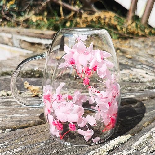 Miniatura 7 de NBHUZEHUA - Juego de tazas de café de vidrio de doble pared con aislamiento, tazas de espresso transparentes para capuchino, té, café con leche,