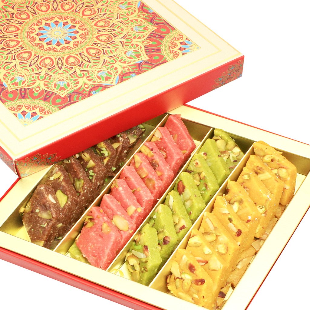 Diwali Gifts Sweets-Assorted Kaju Katlis, 500 GMS|Sweets|Sweets Gift Pack|Diwali Sweets|Indian Mithai|Diwali Sweets Gift Box|Sweets Gift Box