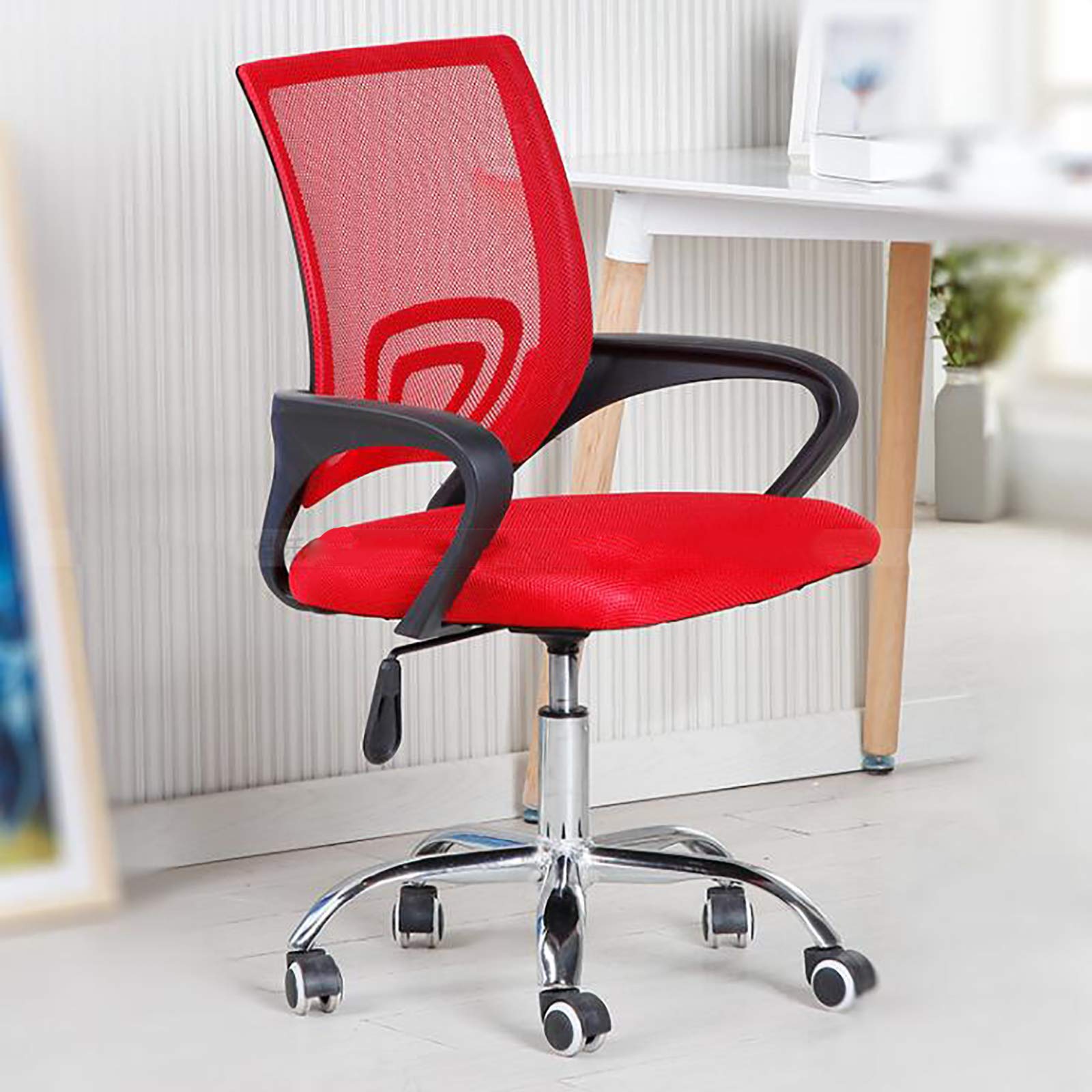 Chaise d'ordinateur en maille idéale pour le télétravail et les sessions de jeu à la maison