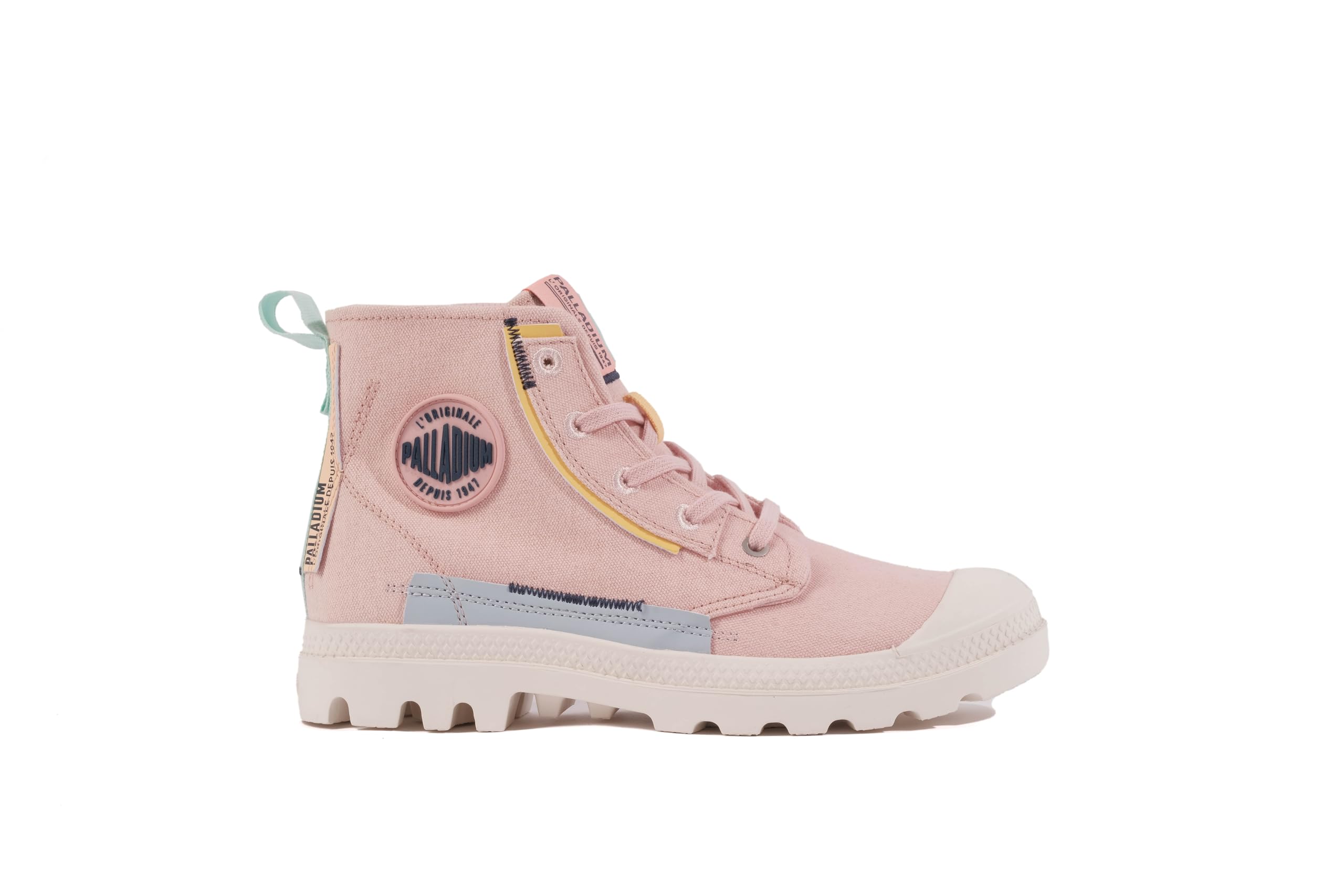 Palladium Women's Pampa Underlayer Sneaker, Pink, 5.5 UK