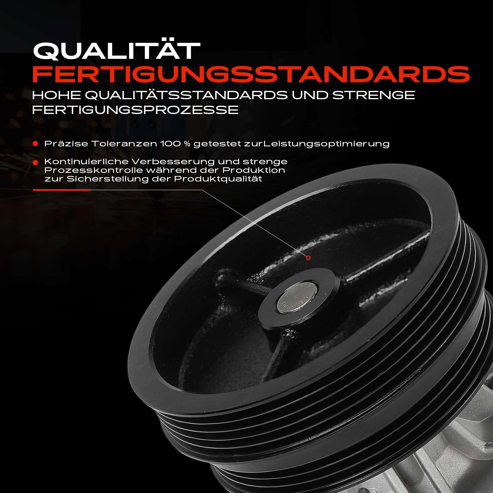 Frankberg Pompa dell'acqua di raffreddamento con guarnizione 46444355 | Compatibile con: Dedra SW 835, Doblo Box/MPV 223, Delta II 836, Marea 185, Bravo I 182, Lybra 839, Doblo MPV 119 223