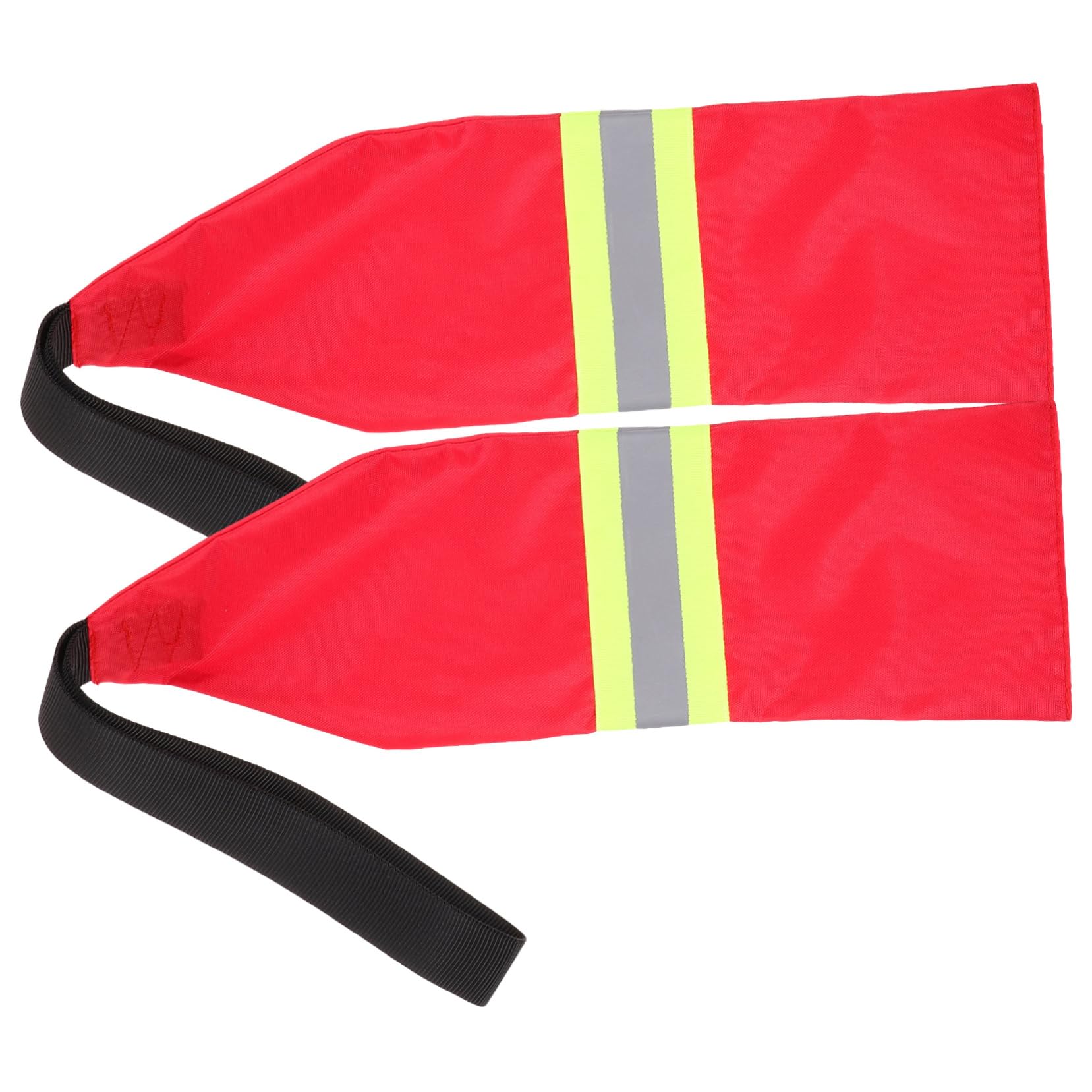 ibasenice Estandarte De Seguridad Bandera De Advertencia De Canoa Bandera De Seguridad De Kayak Kayac Banderas De Kayak Canoas Banderas De Seguridad 2 Piezas X 4