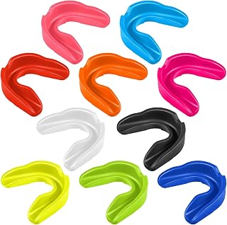 Frienda 10-Pack Sport Mouth Guards - Silicone Teeth Protectors for Boxing, Basketball, Football, Hockey & Martial Arts