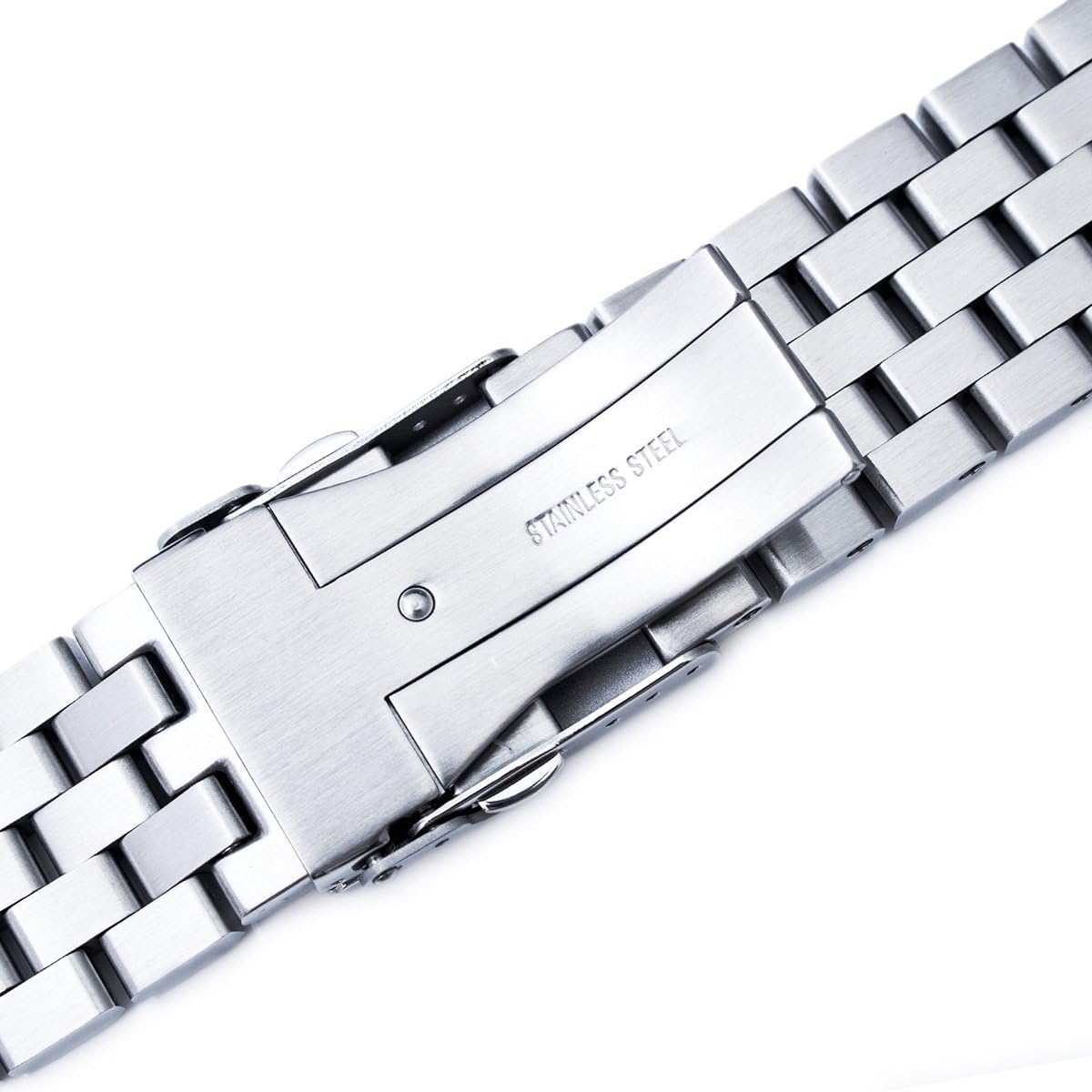 MiLTAT 20mm Straight End Universal Watch Band, Super Engineer II Screw-Link Design