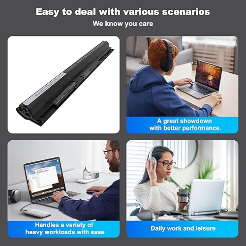 Miniatura 7 de Batería M5Y1K de 40 Wh de 14.8 V para Dell Inspiron 14 15 17 3451 5555 5755 5558 5759 3558 3551 5559 3567 5458 5758 3452 5566 3559 52 35 65 5756