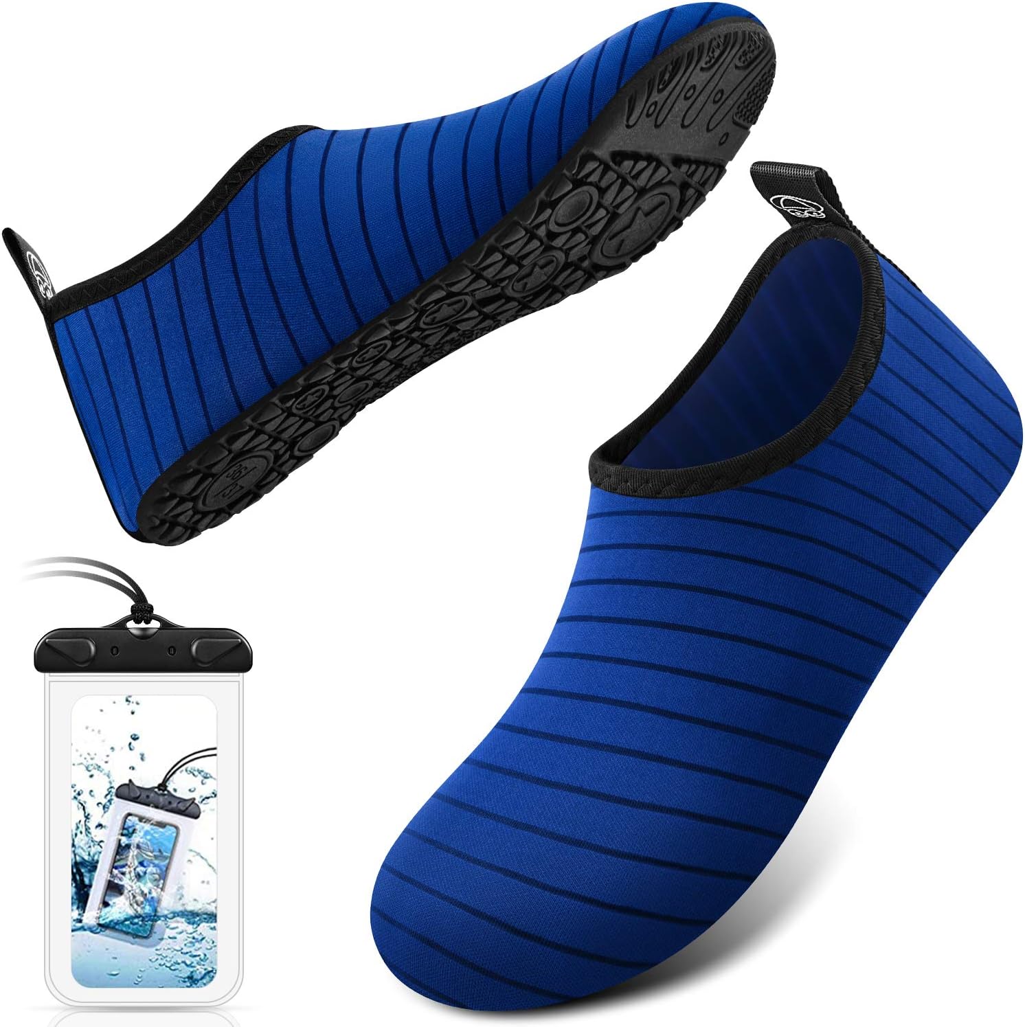 DigiHero Water Shoes for Women and Men, Quick-Dry Aqua Socks Barefoot for Outdoor Beach Swim Surf Yoga Exercise.