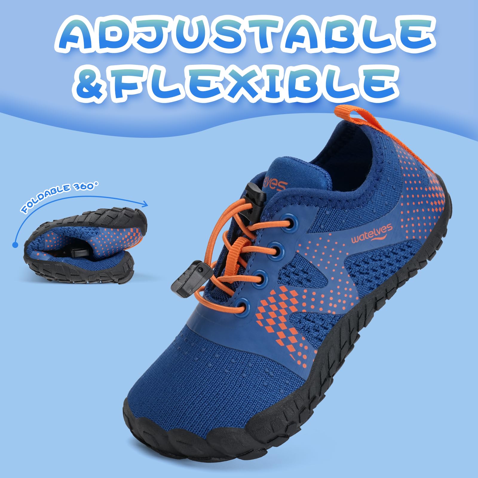 Water Shoes Barefoot Kids Aqua Swimming Wet Reef for Beach Pool Water Sport Quick Drying