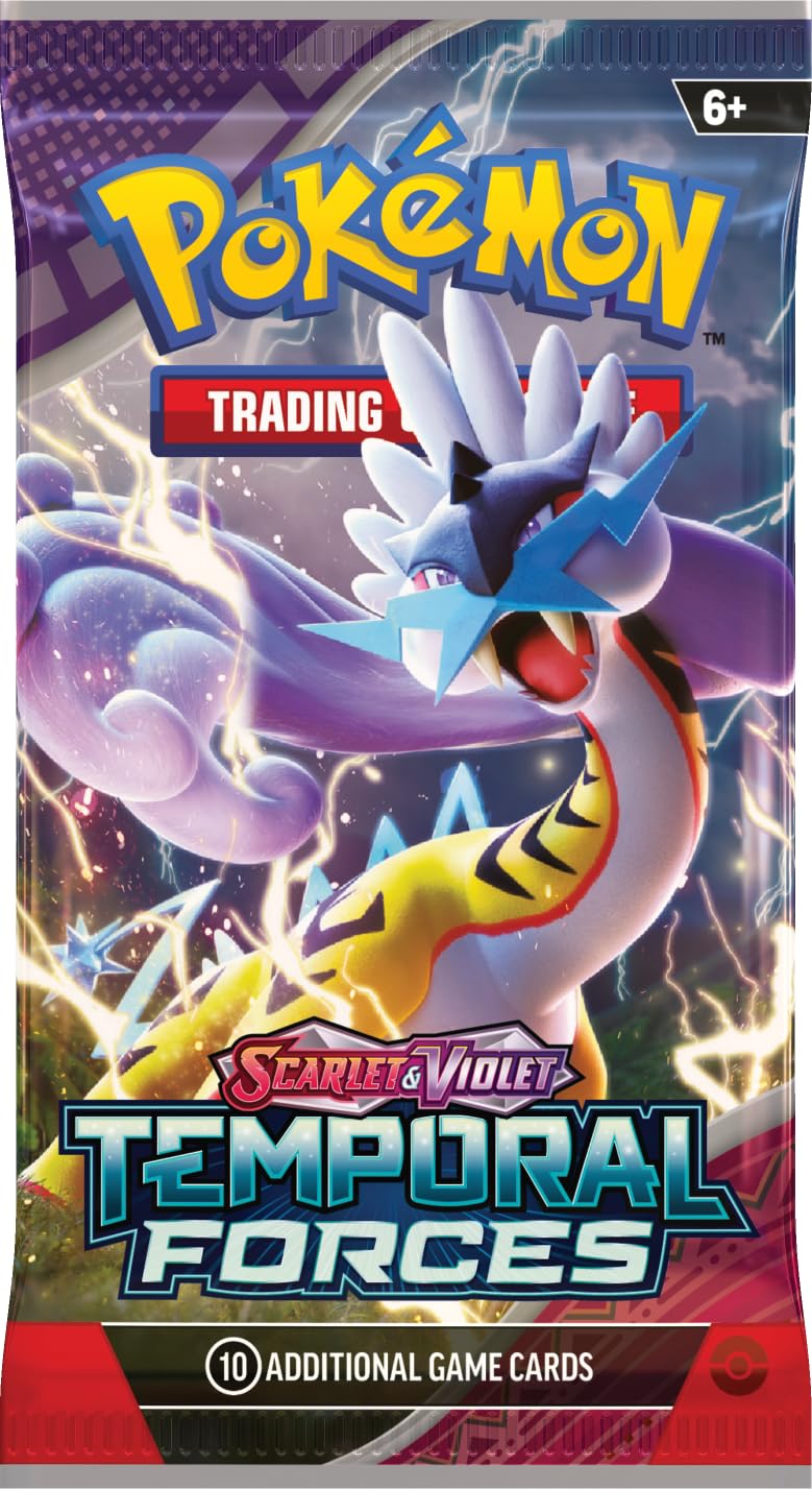 未開封 英語版ポケカ バラパック　10パック　TEMPORAL FORCES Pokémon TCG: Scarlet & Violet Temporal Forces Booster Pack (10