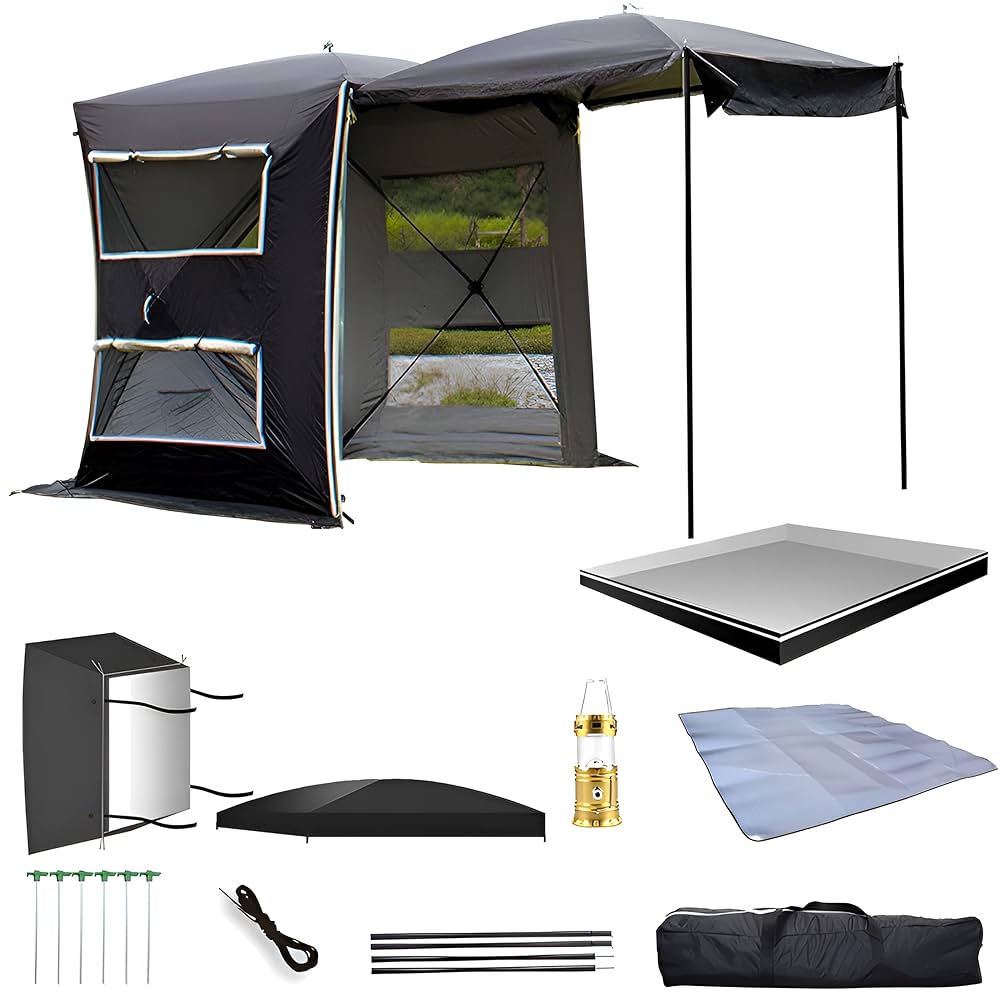 Amazon.co.jp: 車中泊テント シートポップアップテント あらゆる