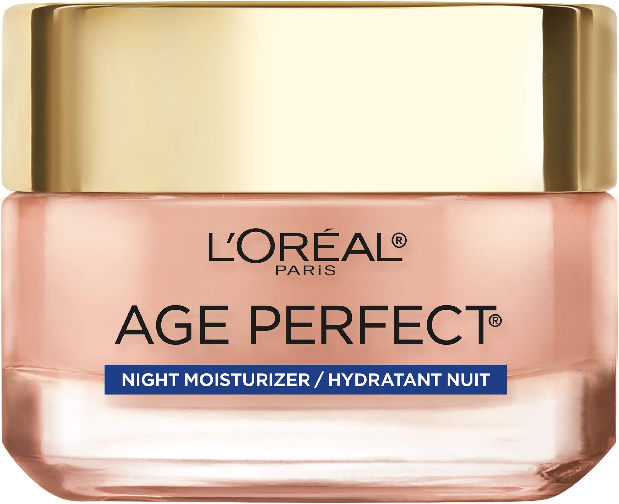 L'Oreal Paris Age Perfect Rosy Tone Anti-Aging Cooling Night Moisturizer 1.7 oz