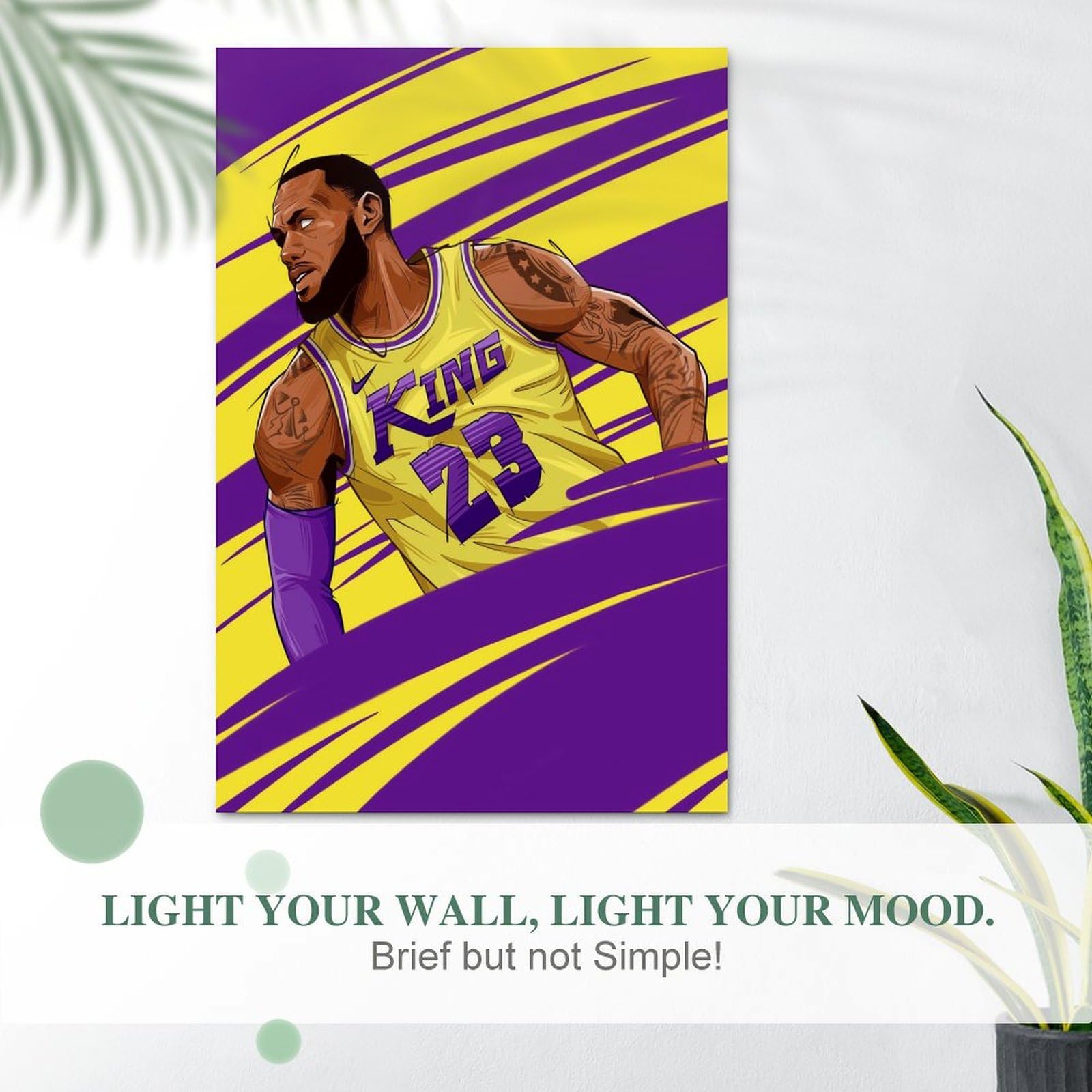 レブロン・ジェームズ 限定アート 23 レブロン・ジェームズ 限定アート 23