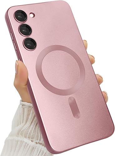 Miniatura 62 de Funda Magnética para Samsung Galaxy S25 Plus para Mujeres Hombres Niñas [Compatible con MagSafe] [Protector de Lente de Cámara] Mate Bonita Delgada
