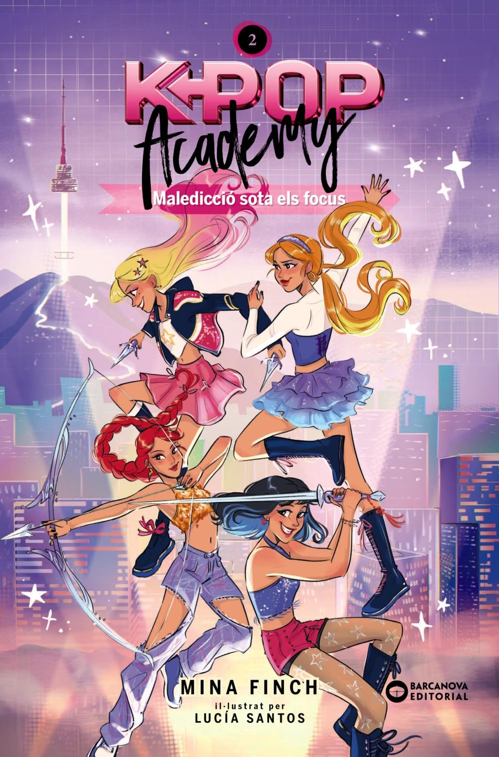 K-pop Academy. Maledicció sota els focus: Llibre 2 (Llibres infantils i juvenils - Diversos - K-Pop)