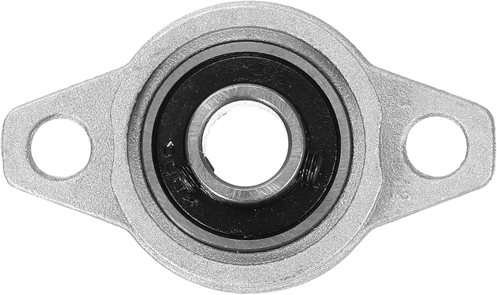 Amazon | uxcell 2個 KFL000 ピローブロックベアリング 8mm ボア