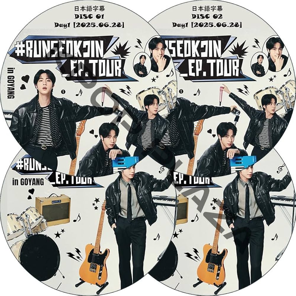 Amazon.co.jp: バンタン DVD JIN #RUNSEOKJIN_EP.TOUR in GOYANG