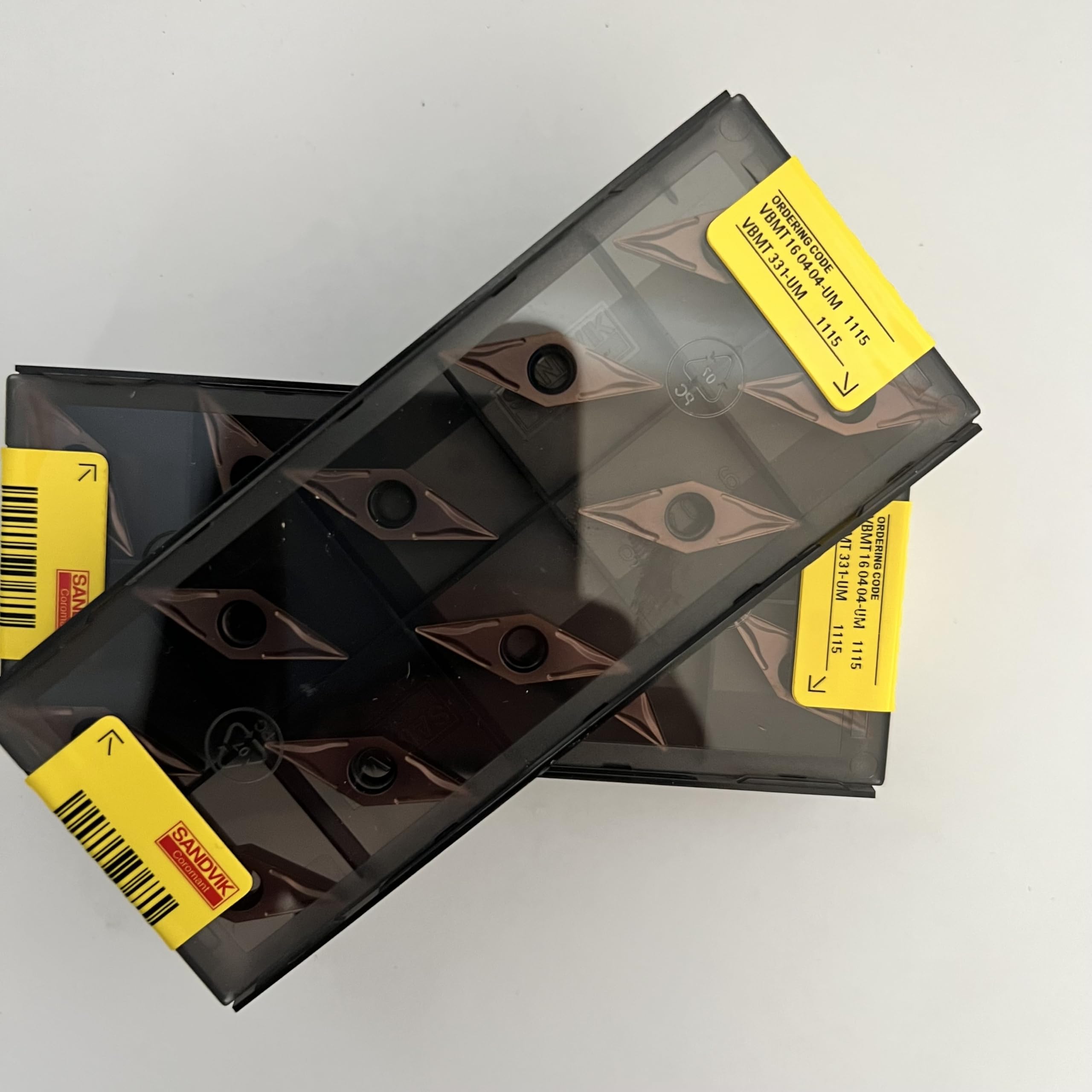 VBMT160404-UM 1115 / VBMT160404-UM 1125 / Cuchillas de carburo de tungsteno 10 unidades (VBMT160404-UM 1125)