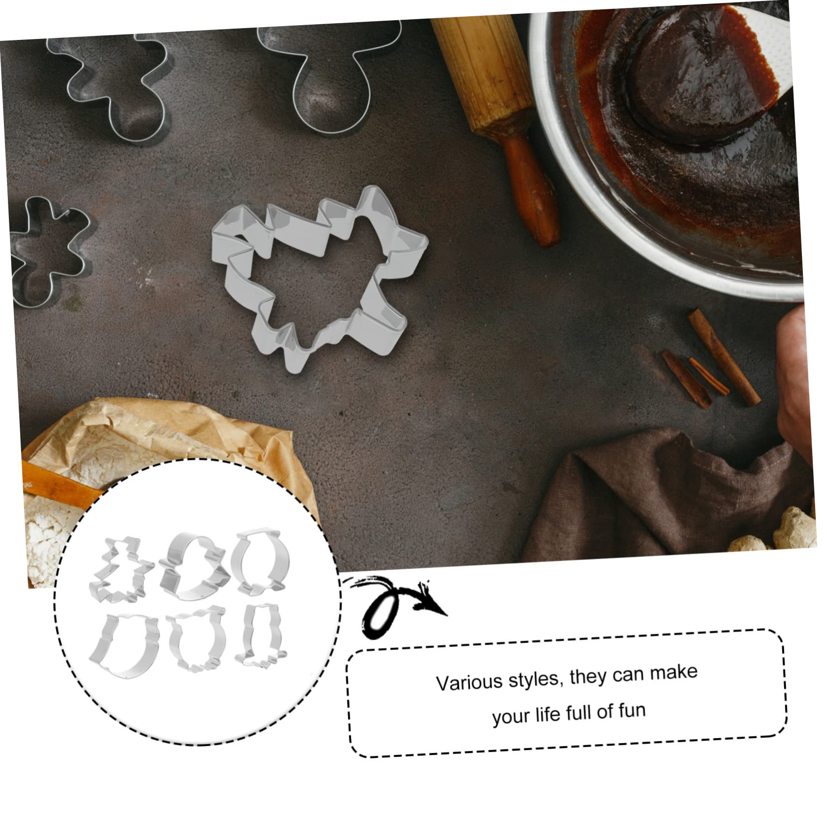 TOPBATHY 18piezas Moldes De Galletas Inoxidable Para Decoración De Halloween De Hornear Para y Repostería