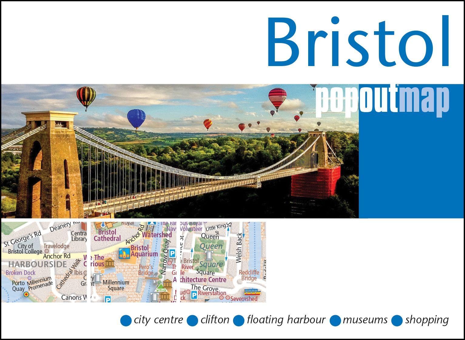 Bristol PopOut Map (PopOut Maps)