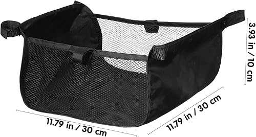 Miniatura 2 de TOYANDONA Cesta inferior para cochecito de bebé, bolsa de almacenamiento de tela Oxford, ahorro de espacio, ligera para uso diario