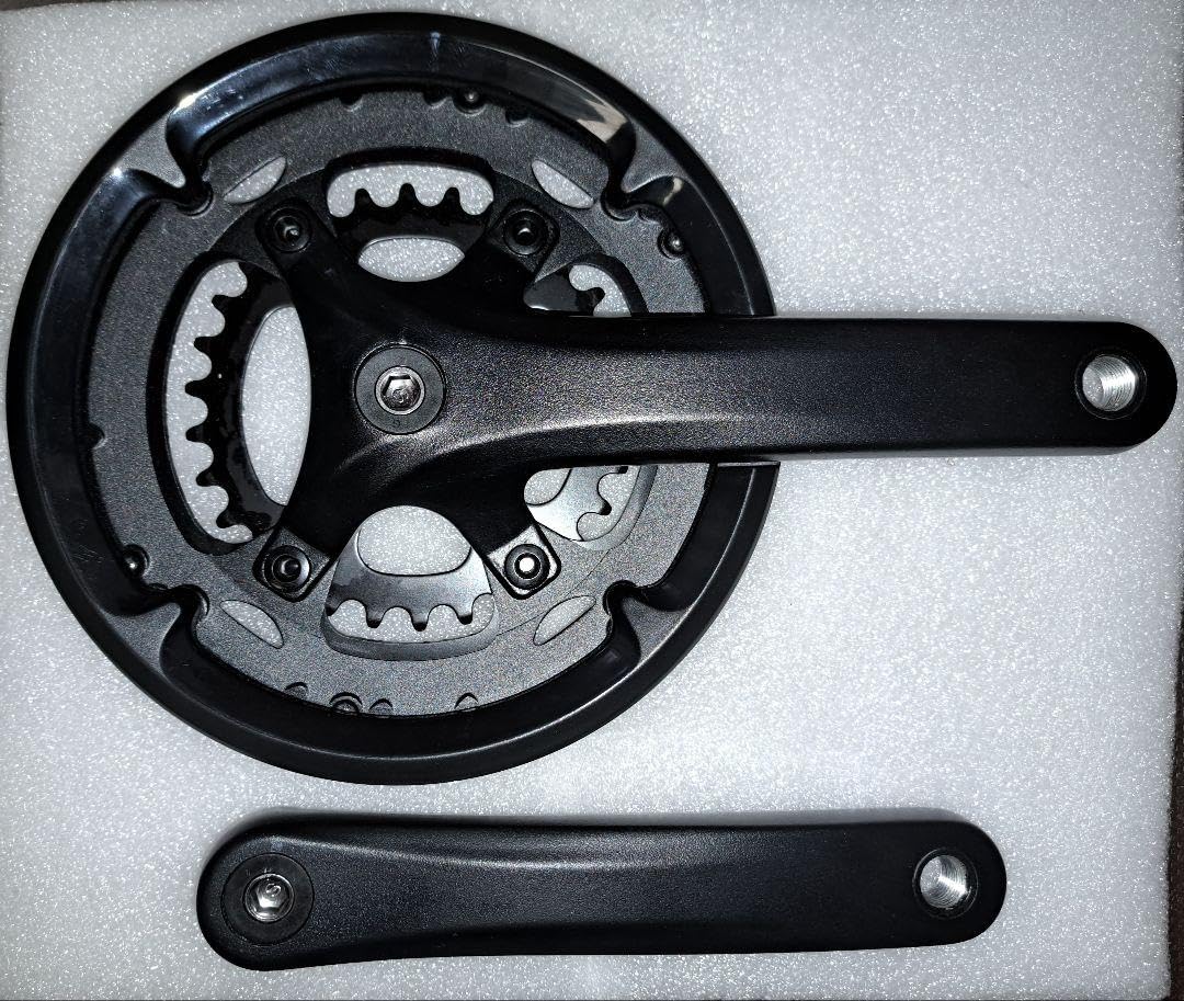Amazon.co.jp: PROWHEEL RPL-521 クランク 175mm 46/30T 完成車取外